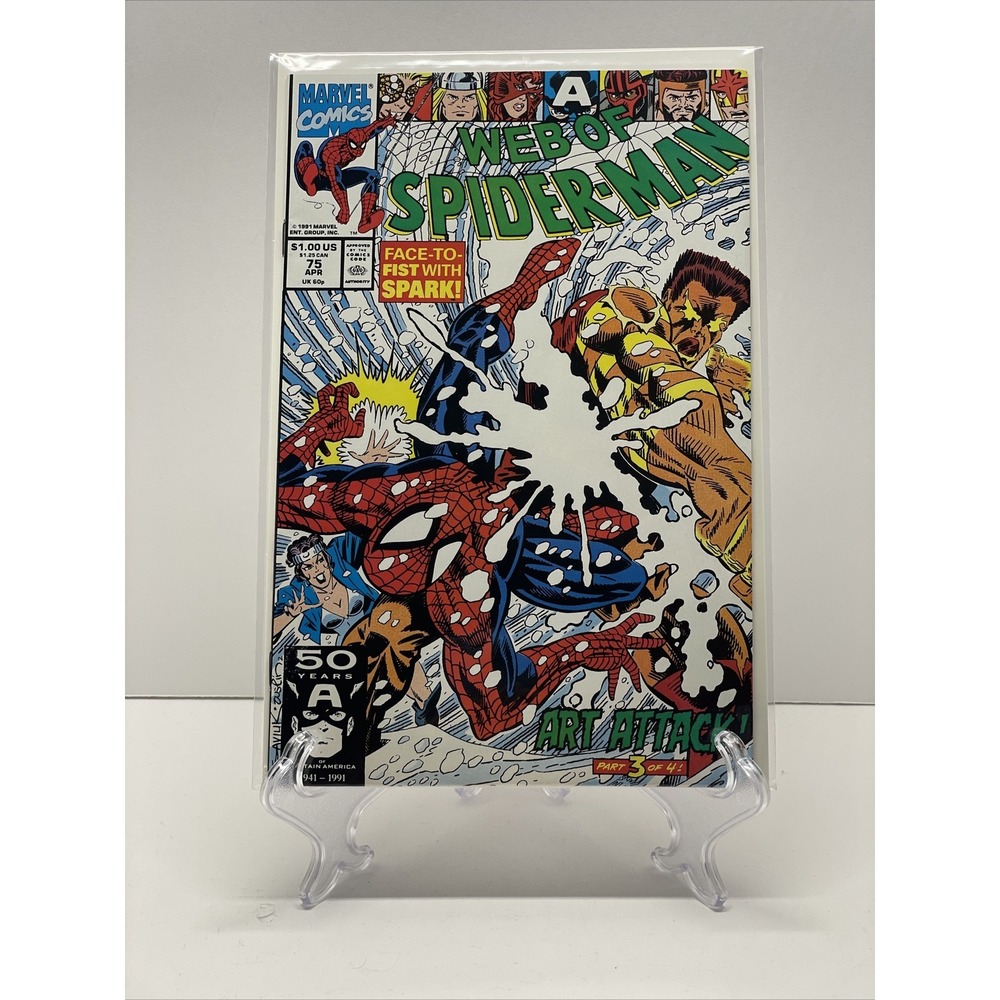 Web of Spider-Man #75 - Apr 1991 - Marvel Comics